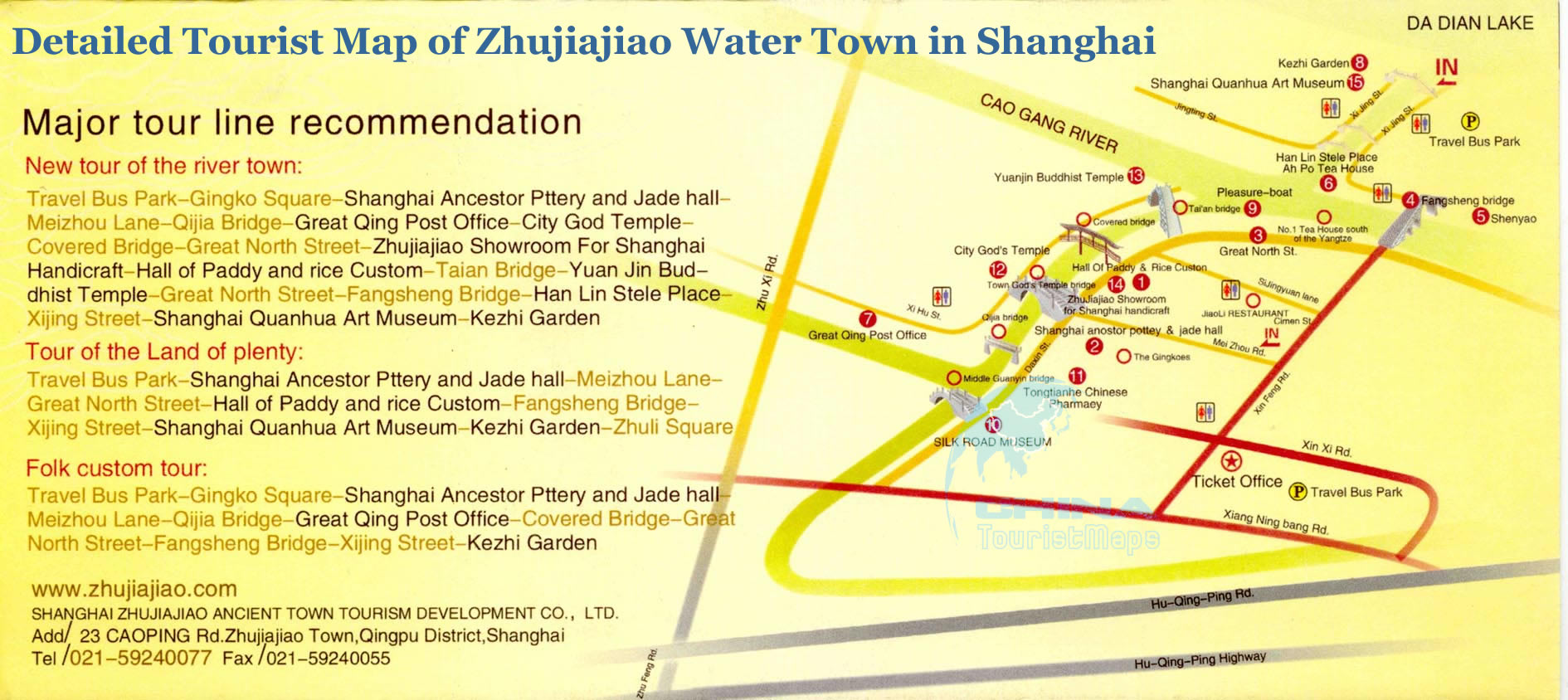 zhujiajiao-map